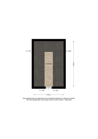 Floorplan - Gewestlaan 2, 7431 AH Diepenveen